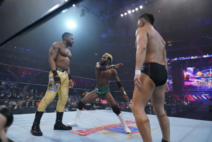 Cheeseburger wrestling in Madison Square Garden