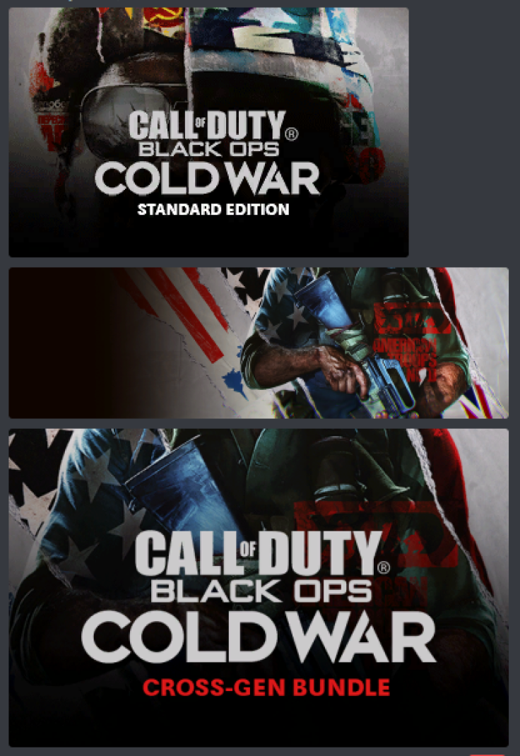 Call Of Duty: Black Ops Cold War Cross-Gen Bundle