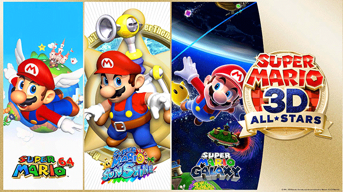 Stars Switch Mario 3d All Star Release Mario All 3d Mario