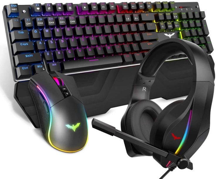 HAVIT Mechanical Keyboard, Mouse, And Headset Kit