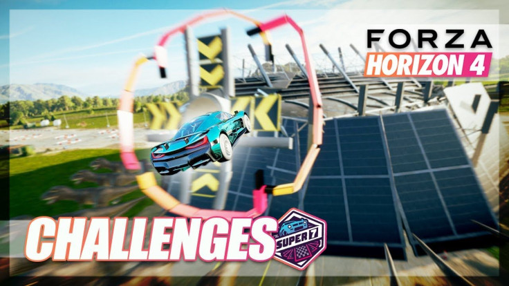 Forza Horizon 4 Super7 Allows Players To Create New Stunt Races