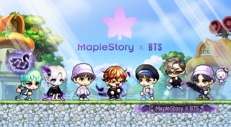 MapleStory Reveals Items Under BTS Collaboration