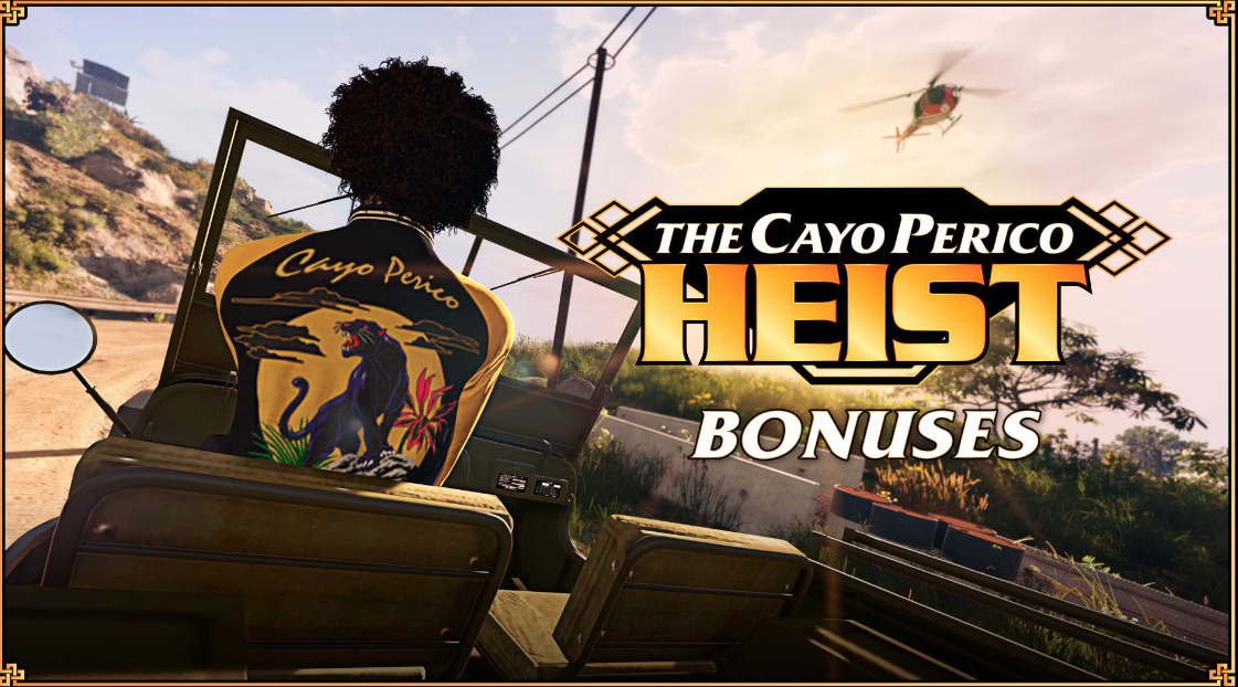 GTA Online Reveals Some Of The Bonuses Offered For The Cayo Perico Heist