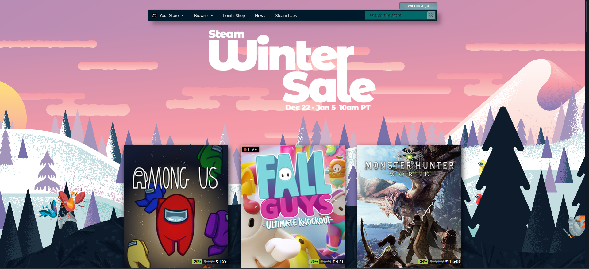 Steam Winter Sale Best Deals to Get Before the Sale Ends