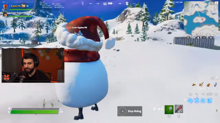 Fortnite's Snowman Item