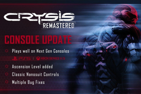 Crysis Remastered Update