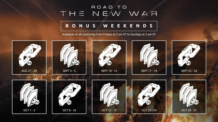 Warframe Bonus Weekend 