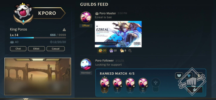 New Feature: Guilds