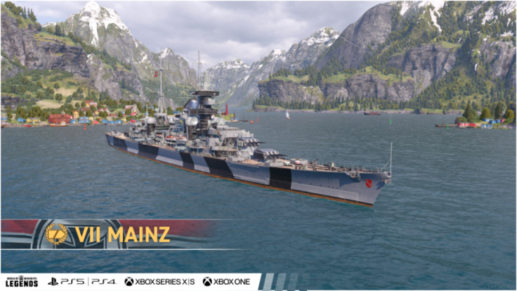 World of Warships: Legends Mainz German Cruiser