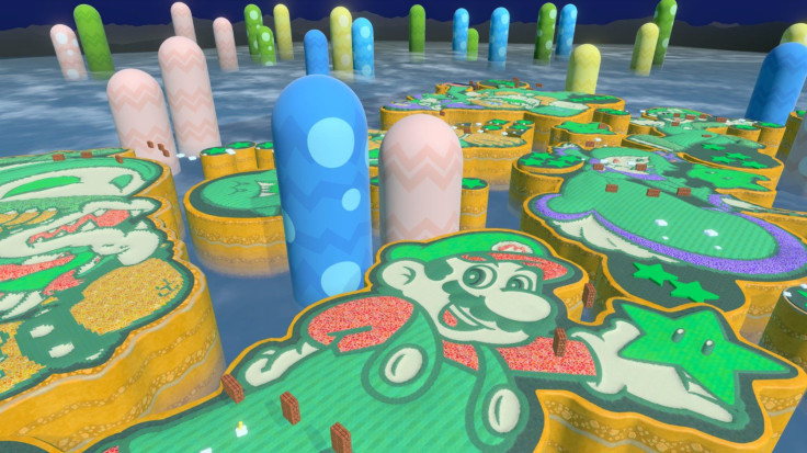 Mario Golf: Super Rush All-Star Summit Golf Course