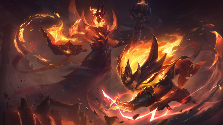 Dragonslayer Olaf and Infernal Kennen
