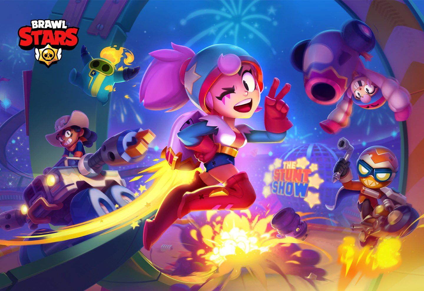 Brawl Stars Stuntshow Update Introduces New Brawlers Janet And Bonnie 0343