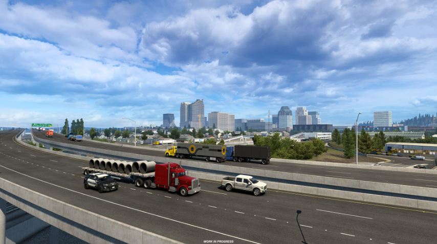 American Truck Simulator: Check Out the Rework on Sacramento