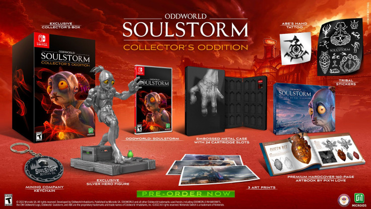 Microids has officially announced Oddworld: Soulstorm Oddtimized Edition, a special release for the Nintendo Switch that is now up for pre-orders in two variants.