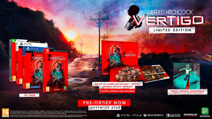 Alfred Hitchcock – Vertigo will see a console release for the PlayStation 5, PlayStation 4, Xbox Series, Xbox One, and Nintendo Switch this October 4.