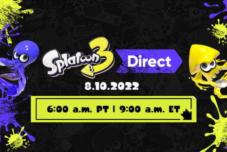 A special Nintendo Direct for Splatoon 3 will air on August 10, featuring 30 minutes of updates.