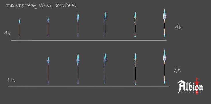 Arcane and Frost Staff Rework