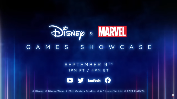 A Disney and Marvel Games Showcase presentation will be held on the first day of the D23 Expo 2022, on September 9.