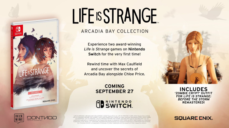 Publisher Square Enix has officially unveiled Life is Strange: Arcadia Bay Collection, a special release of the first two Life is Strange games exclusive for the Nintendo Switch.