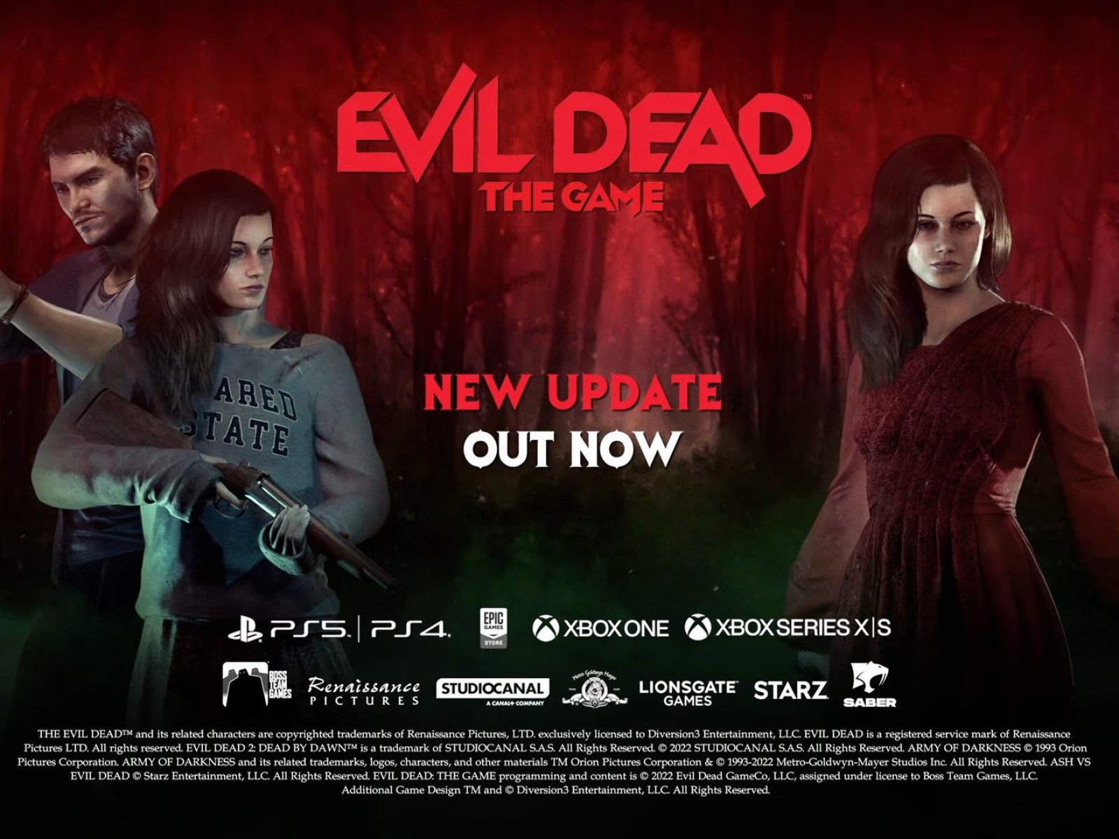 Evil Dead: The Game Update Adds Content from 2013 Movie, Tons of Balance  Changes