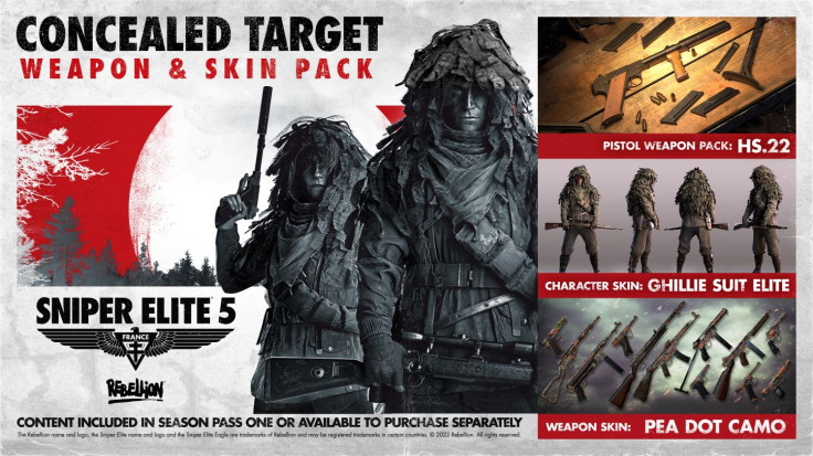 Concealed Target Weapon and Skins Pack