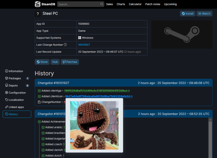 Sackboy A Big Adventure SteamDB Image