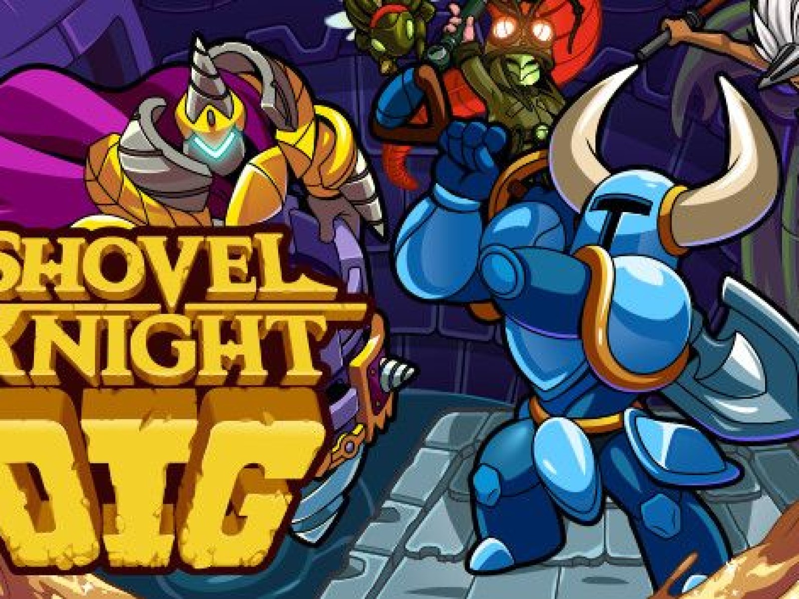 Shovel Knight Dig hits Switch, Steam, and Apple Arcade in September