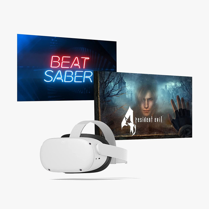 Meta Quest 2 Resident Evil 4 + Beat Saber Bundle