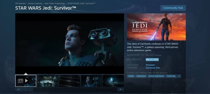 Star Wars Jedi: Survivor Release Date