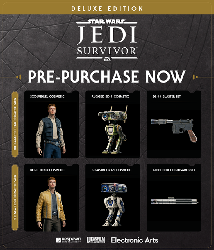Star Wars Jedi: Survivor Pre-Order Bonus