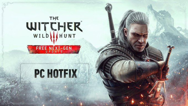 CD Projekt Red has released a hotfix update on PC.