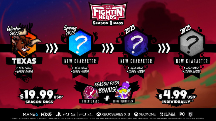 Season 1 Pass Roadmap