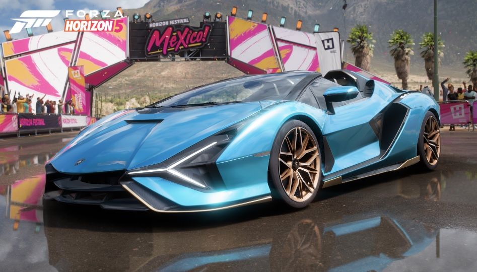 Forza Horizon 5: Get the 2020 Lamborghini Sián Roadster for Free