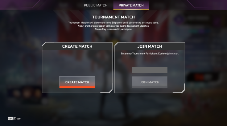 Private Matches