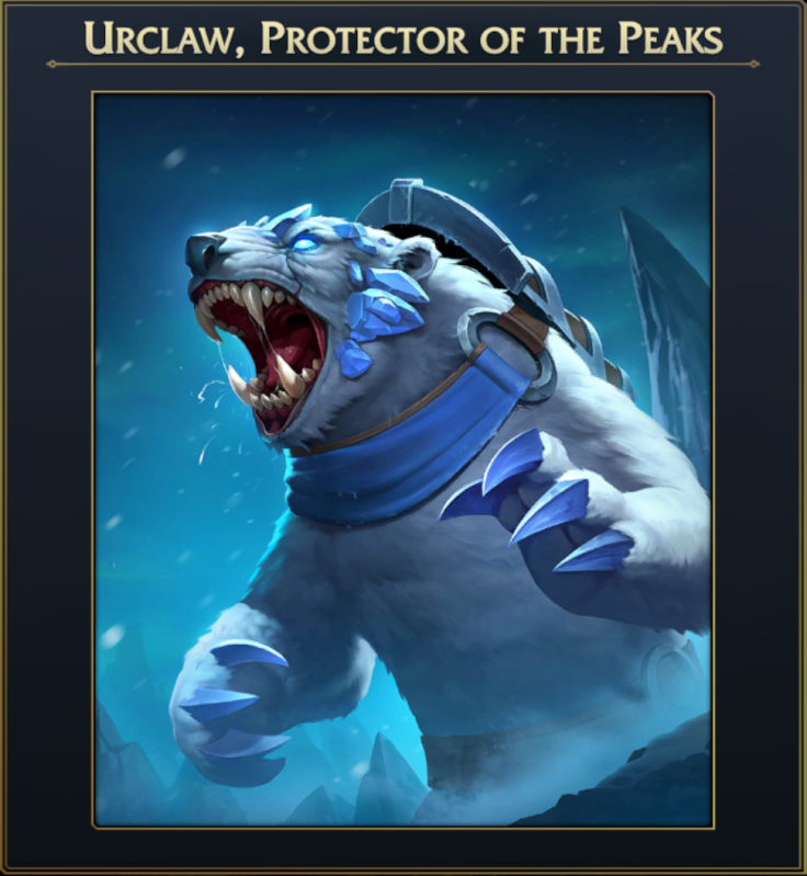 New Card: Urclaw, Protector of the Peaks