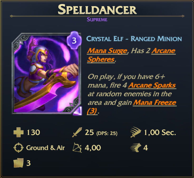 New Card: Spelldancer