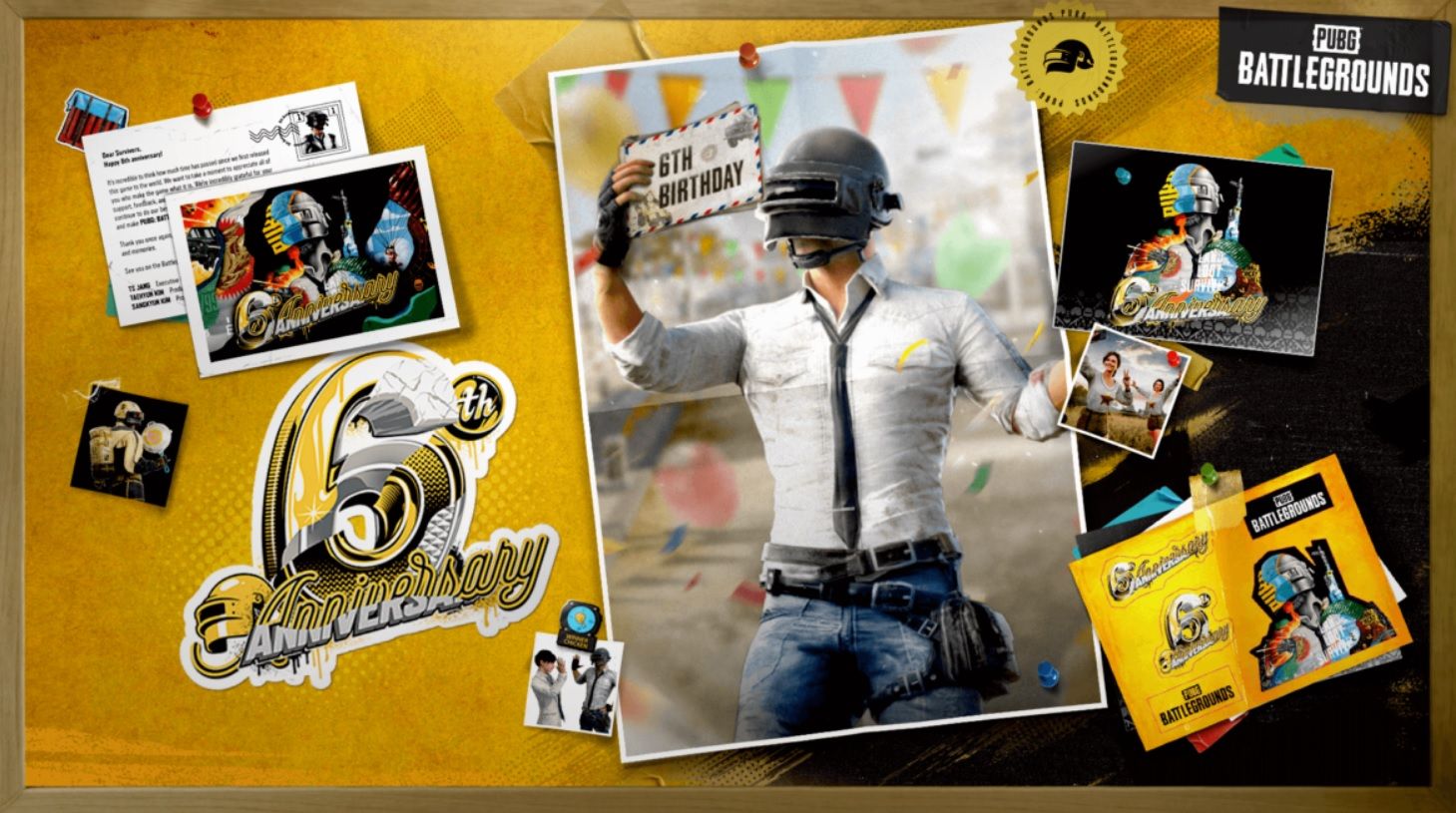 Celebrate the Sixth Anniversary of PUBG Battlegrounds with the New