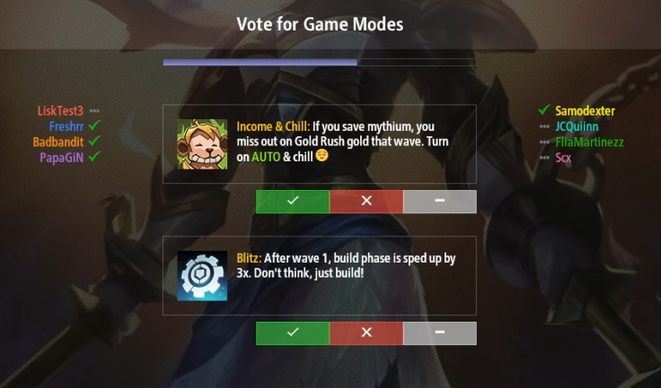 Game Mode Voting