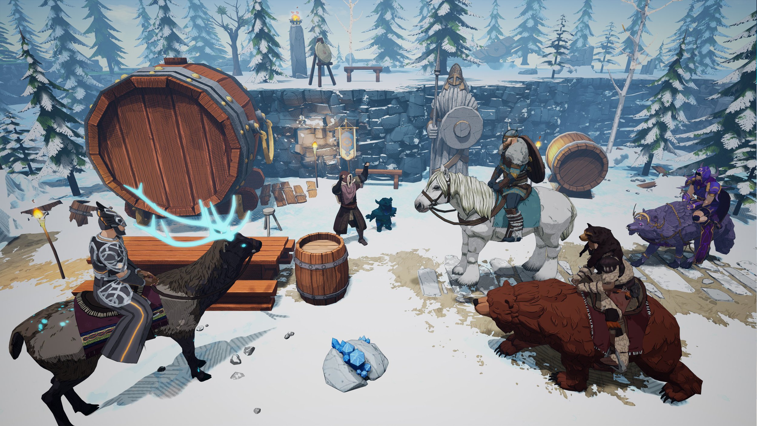 Tribes of Midgard: Mounts Have Finally Arrived in Valhalla Saga Update