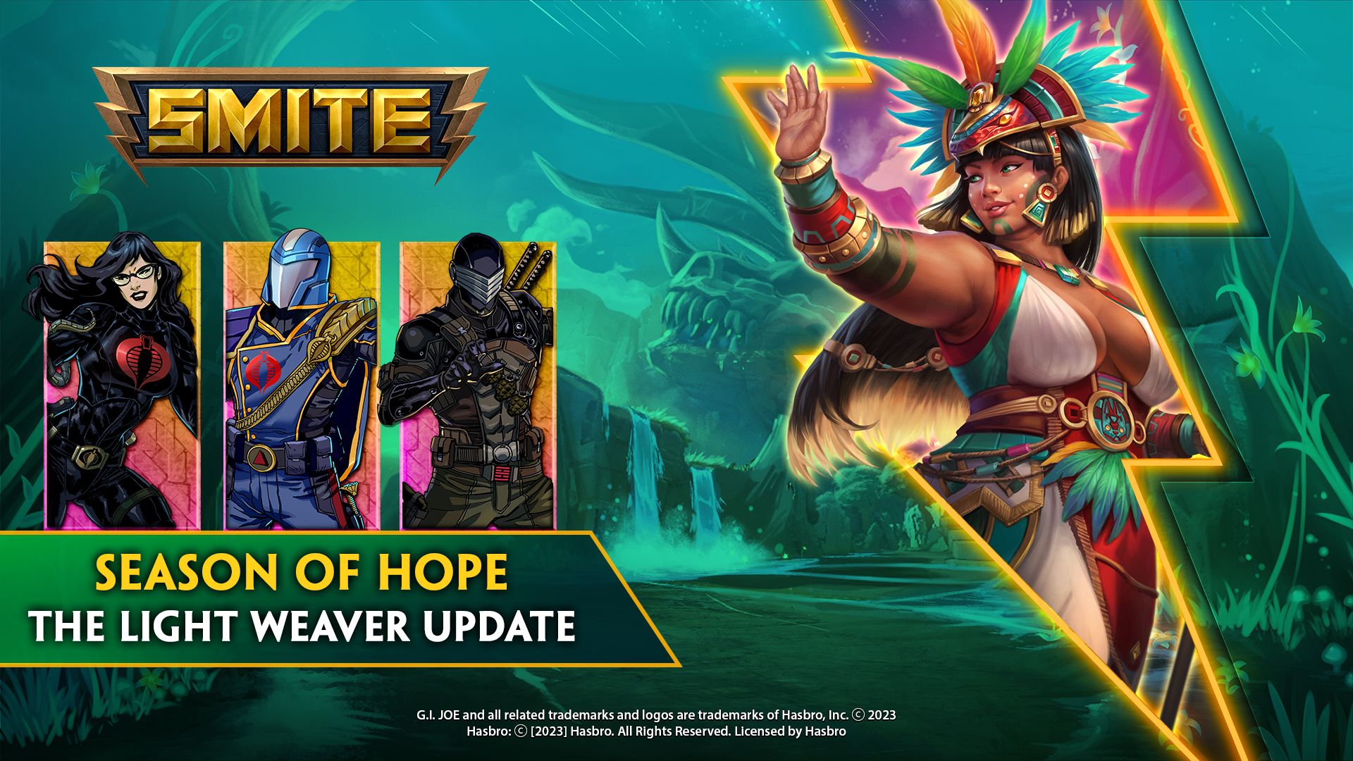 SMITE G.I. JOE Crossover Event Now Live in Update 10.4