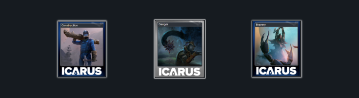ICARUS Galileo Update Trading Cards