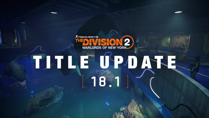 The Division 2 Title Update 18.1