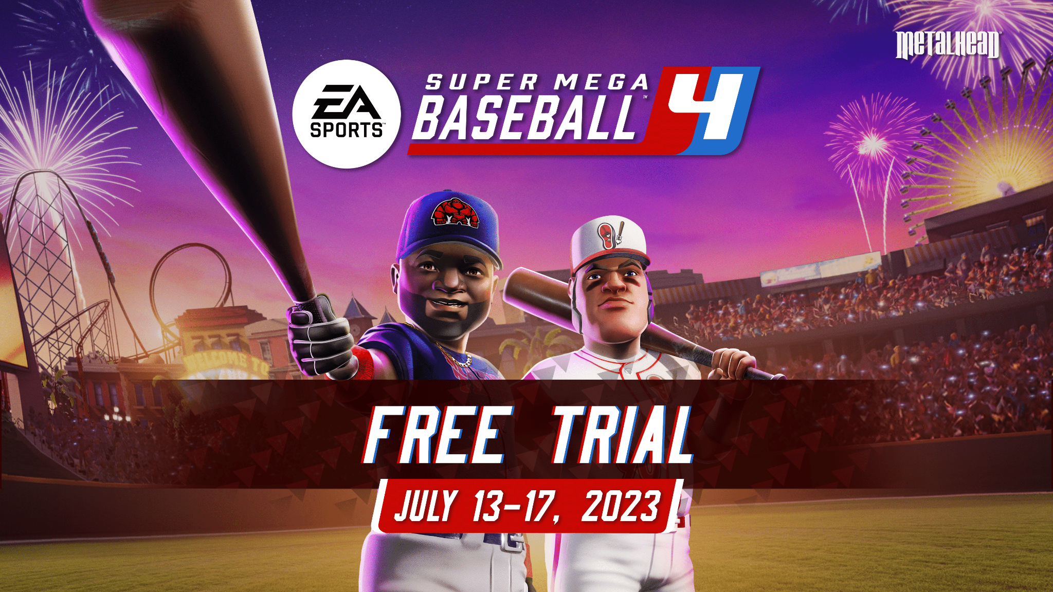 Super Mega Baseball 4 Free-to-Play for Limited Time on PC