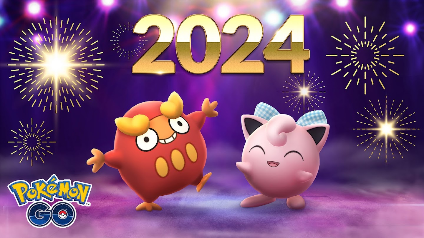 Pokémon GO Kick Off 2024 in Style with the New Year's Event