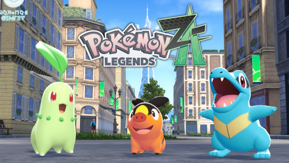 'PokémonLegends：ZA'Gamephare Trailer Drop揭示了新的首发神奇宝贝，Lumiose City等