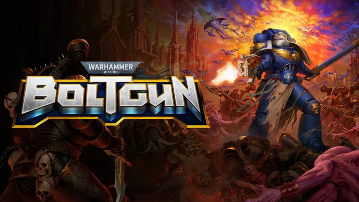 Warhammer 40,000 Boltgun with Space Marine