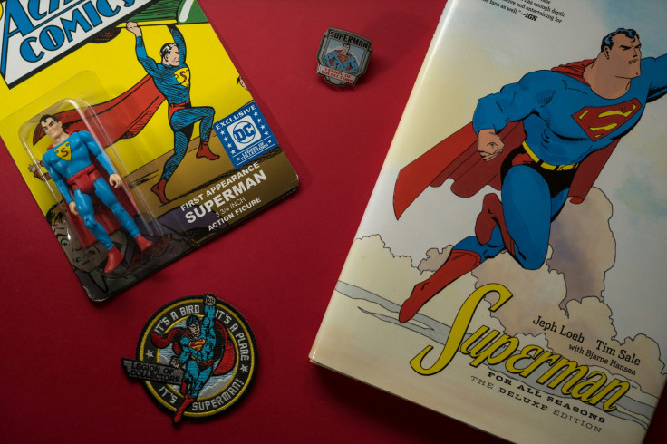 Superman Toy and Comics