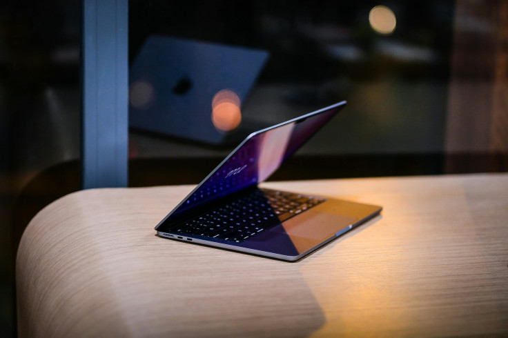 Laptop on a Table