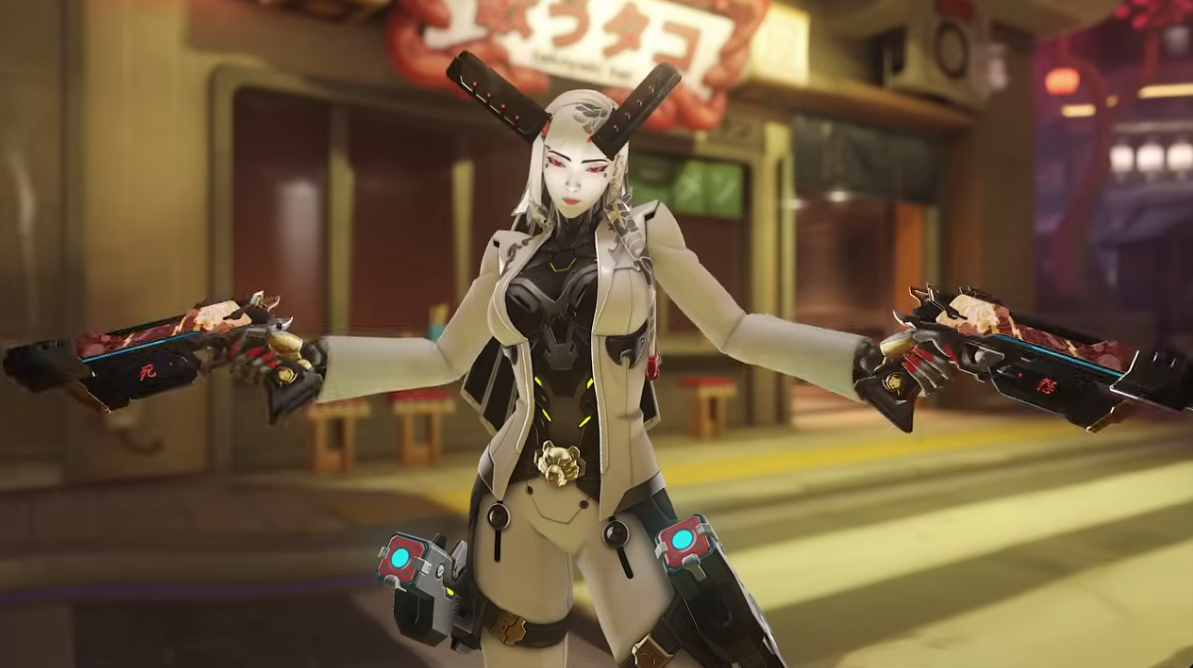 Shion - Hero DPS baru Overwatch dengan kemampuan sepeda motor dan slide ala Akira