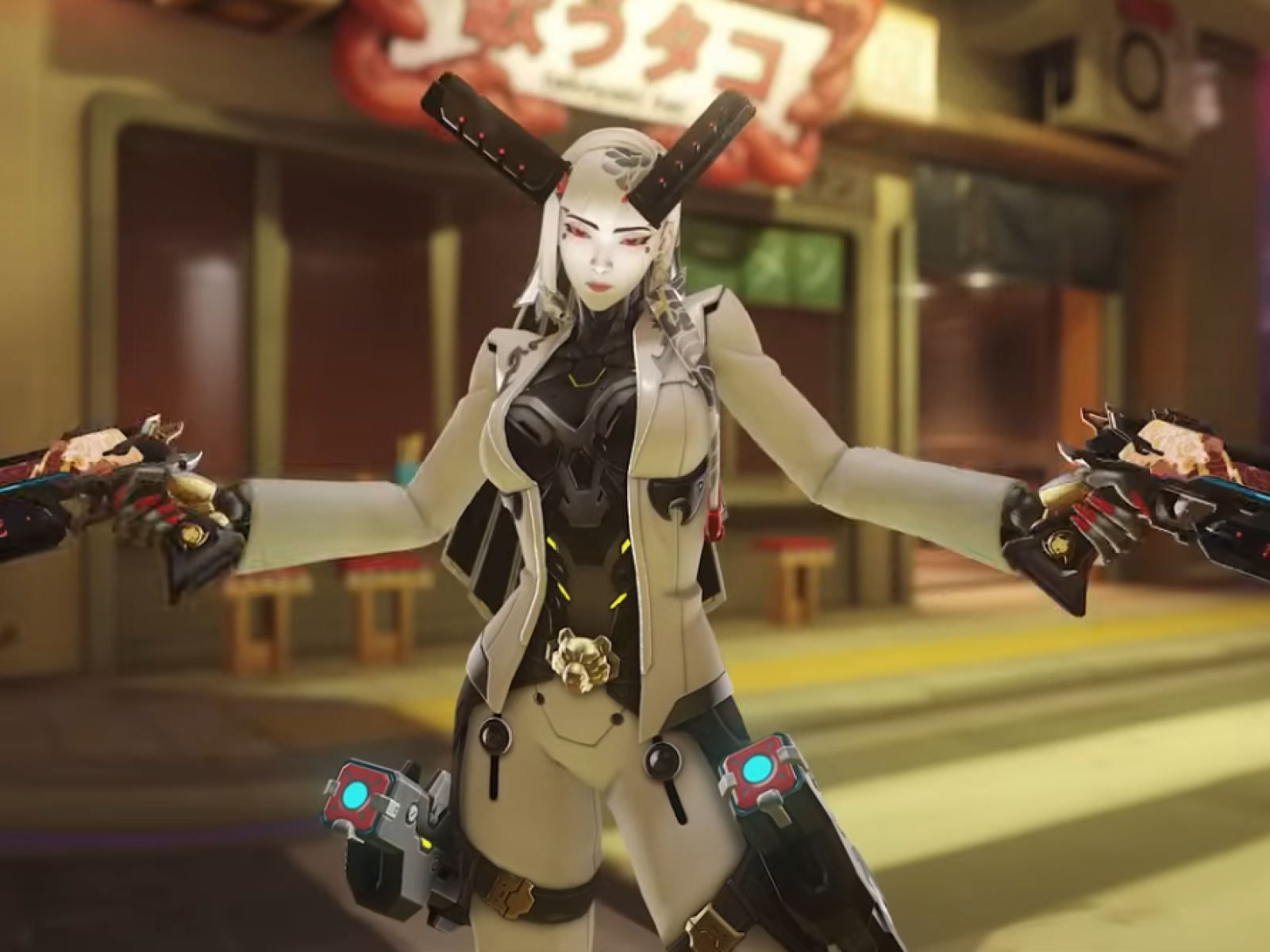 Shion - Hero DPS baru Overwatch dengan kemampuan sepeda motor dan slide ala Akira